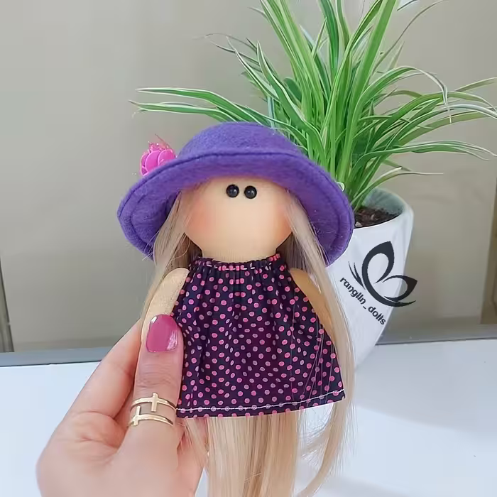 عروسک آویز 15 سانتی 