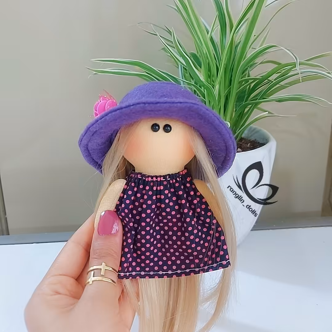 عروسک آویز 15 سانتی 