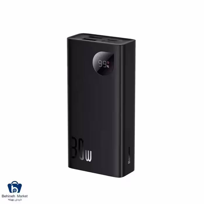پاوربانک باسئوس مدل PPAD040001 ظرفیت 10000 میلی‌آمپر ساعت