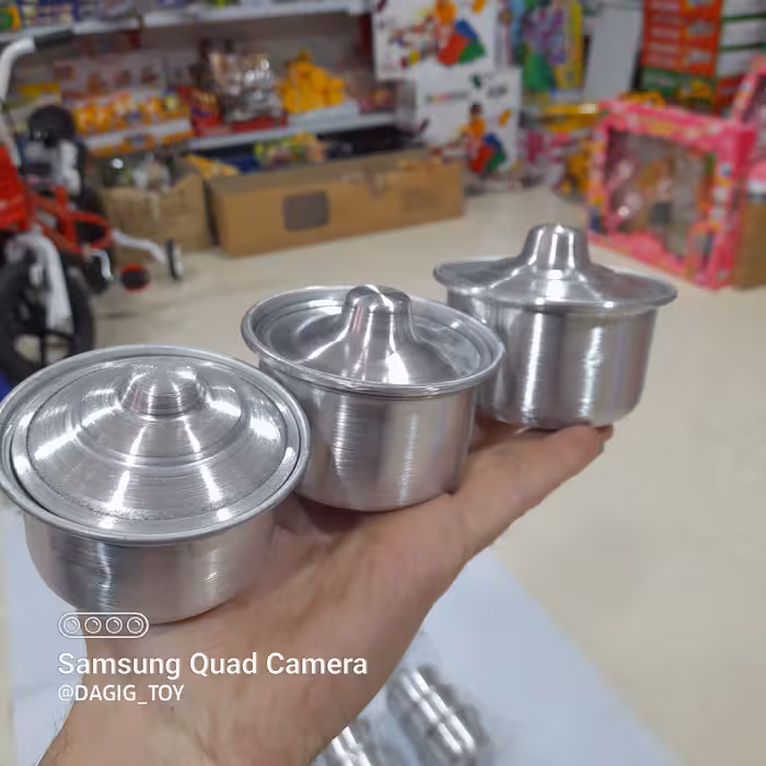 خرید اسباب بازی  سرویس قابلمه روحی سه عددی به قیمت استثنایی