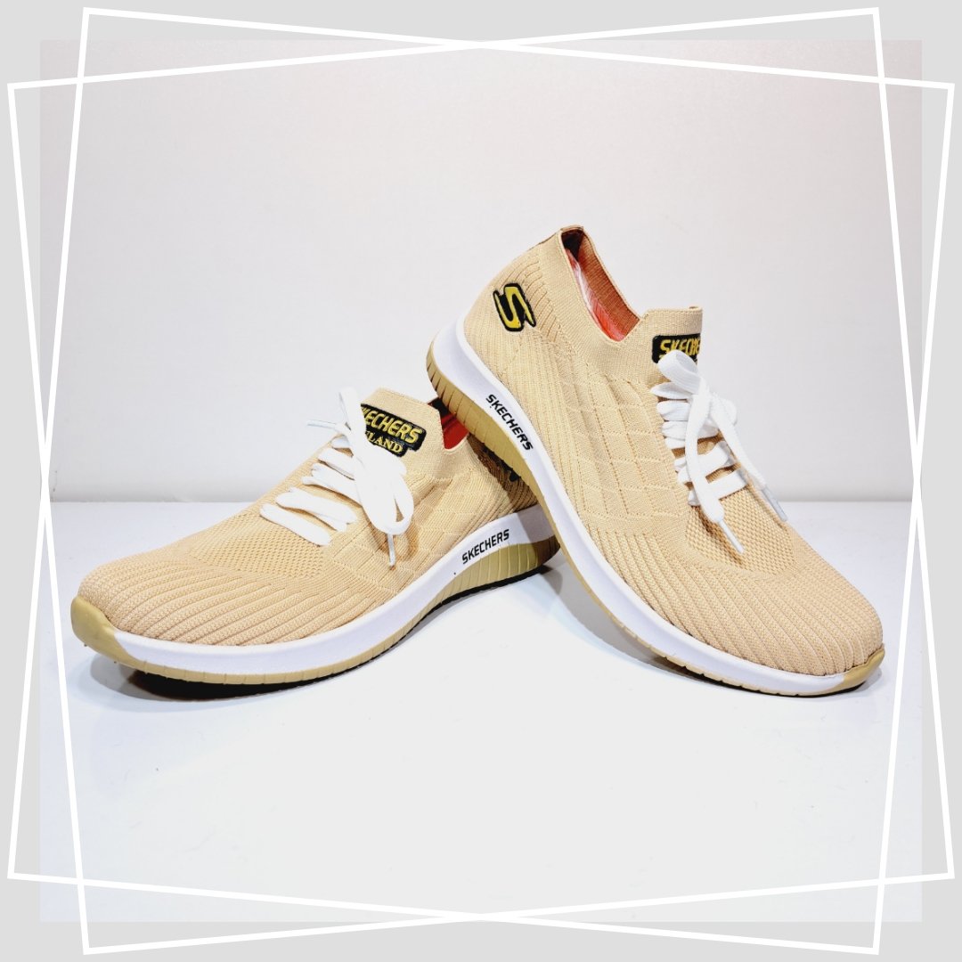 کفش اسکیچرز بافتی(بالاترین کیفیت بازار)_ زیره و کفی طبی_ مناسب جهت پیاده روی و افراد شاغل

