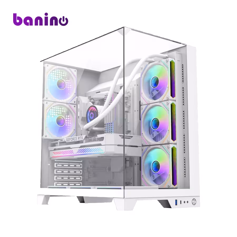 کیس گیمینگ گیم مکس Infinity Plus Whit مشخصات، آخرین قیمت و خرید