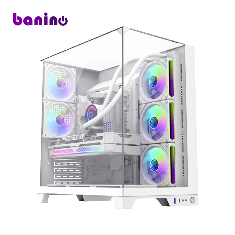 کیس گیمینگ گیم مکس Infinity Plus Whit مشخصات، آخرین قیمت و خرید