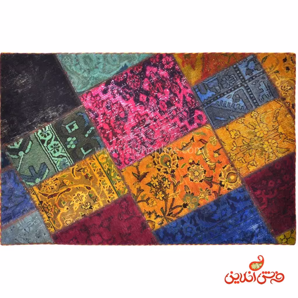 فرش دستباف کلاژ کد 5115