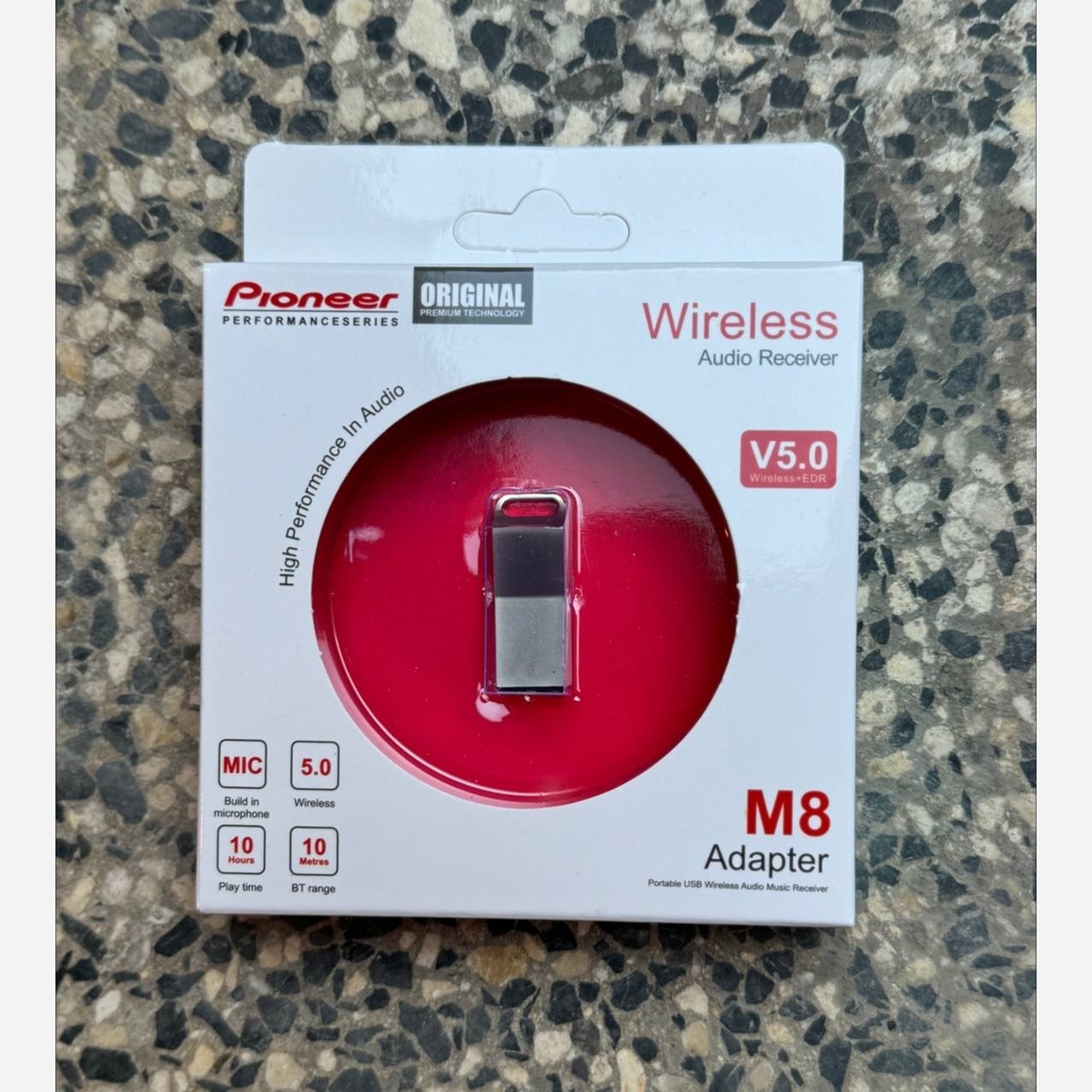 دانگل بلوتوث اورجینال پایونییرمتصل ب تمامی ضبط ماشین و اسپیکر ارسال رایگان دانگل بلوتوثی