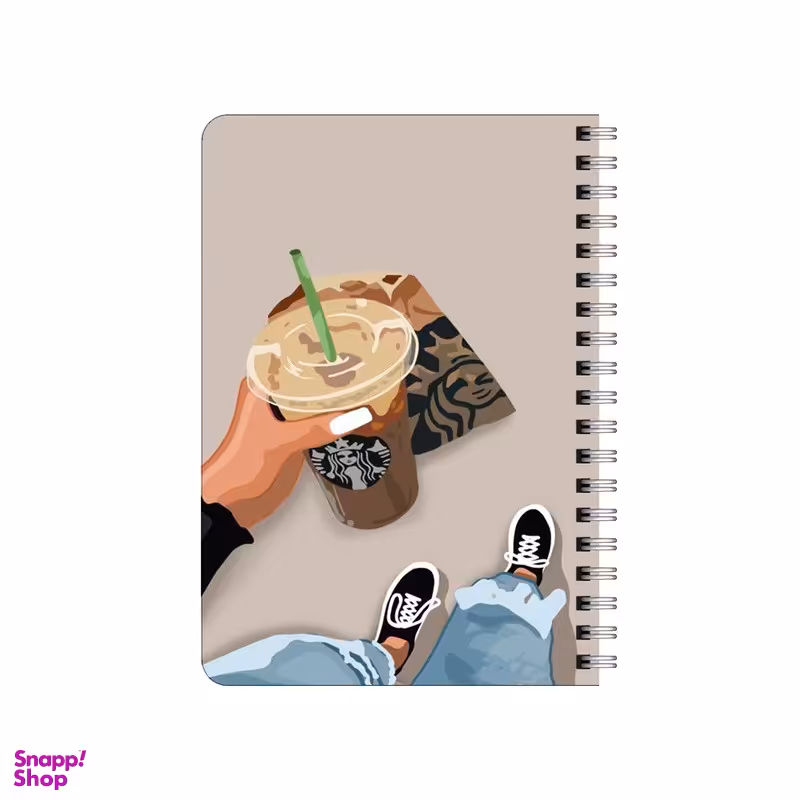 دفترچه یادداشت ۸۰ برگ بامبیلیپ مدل چوبی طرح دختر کد 4899470