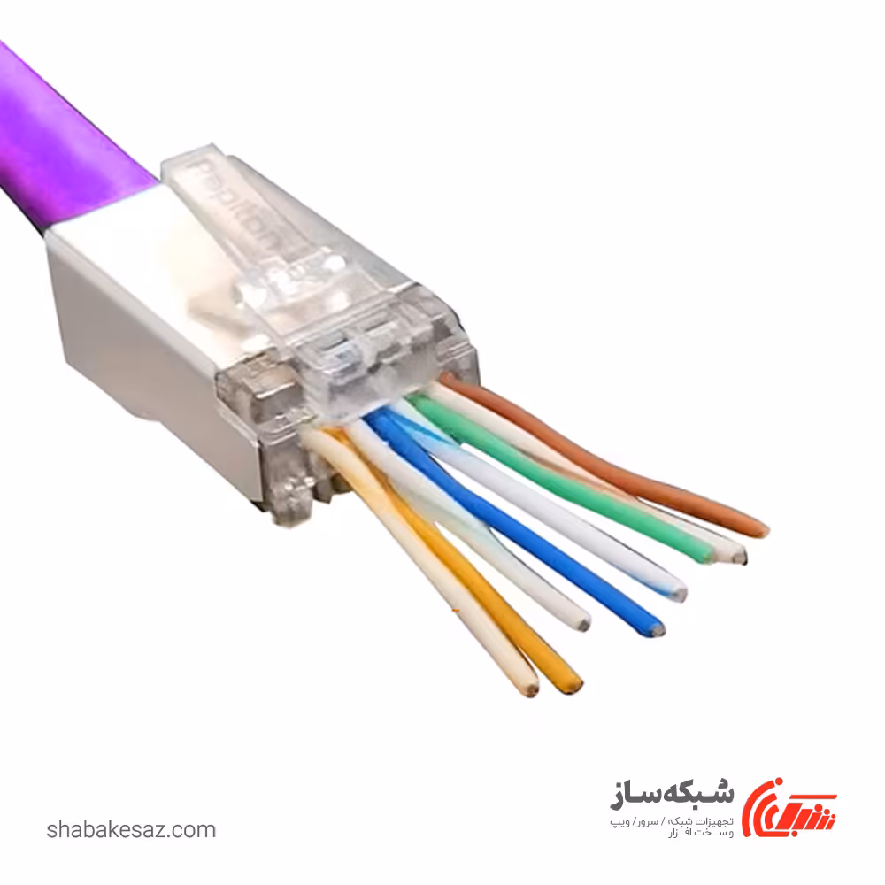 قیمت و خرید سوکت شبکه میان گذر رپیتون Rapiton RP-MP2-6FP Rj45 Cat6 FTP - شبکه ساز