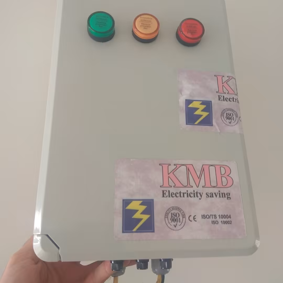 تابلو بانک خازنی خانگی آماده نصب 25 آمپری تک فاز  برند kmb