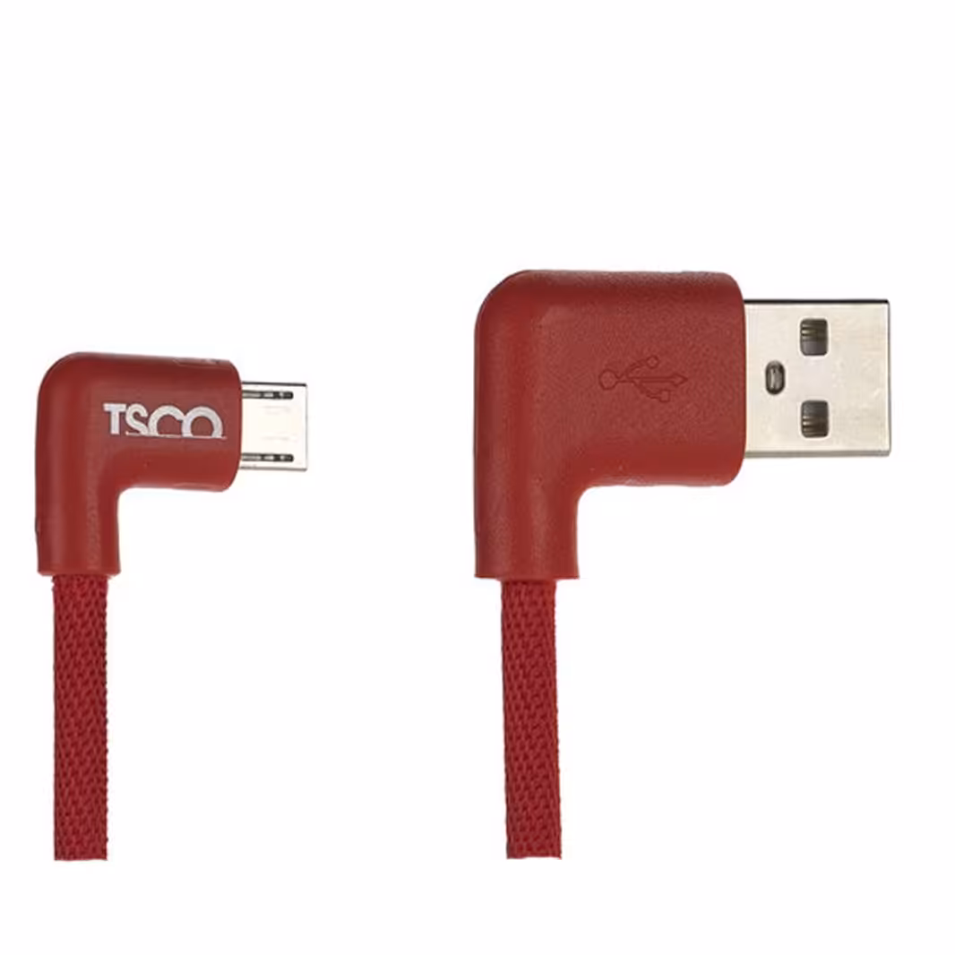 یو اس بی کابل تبدیل USB به microUSB تسکو مدل TC 59N طول 0.2 متر  microUSB