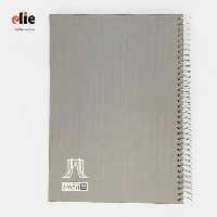 دفتر سیمی 100 برگ ایمان جلد سخت طرح 003