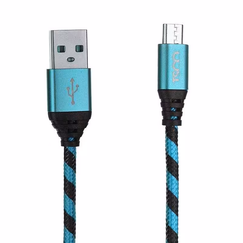 کابل شارژ MicroUSB تسکو TSCO TC49 آبی