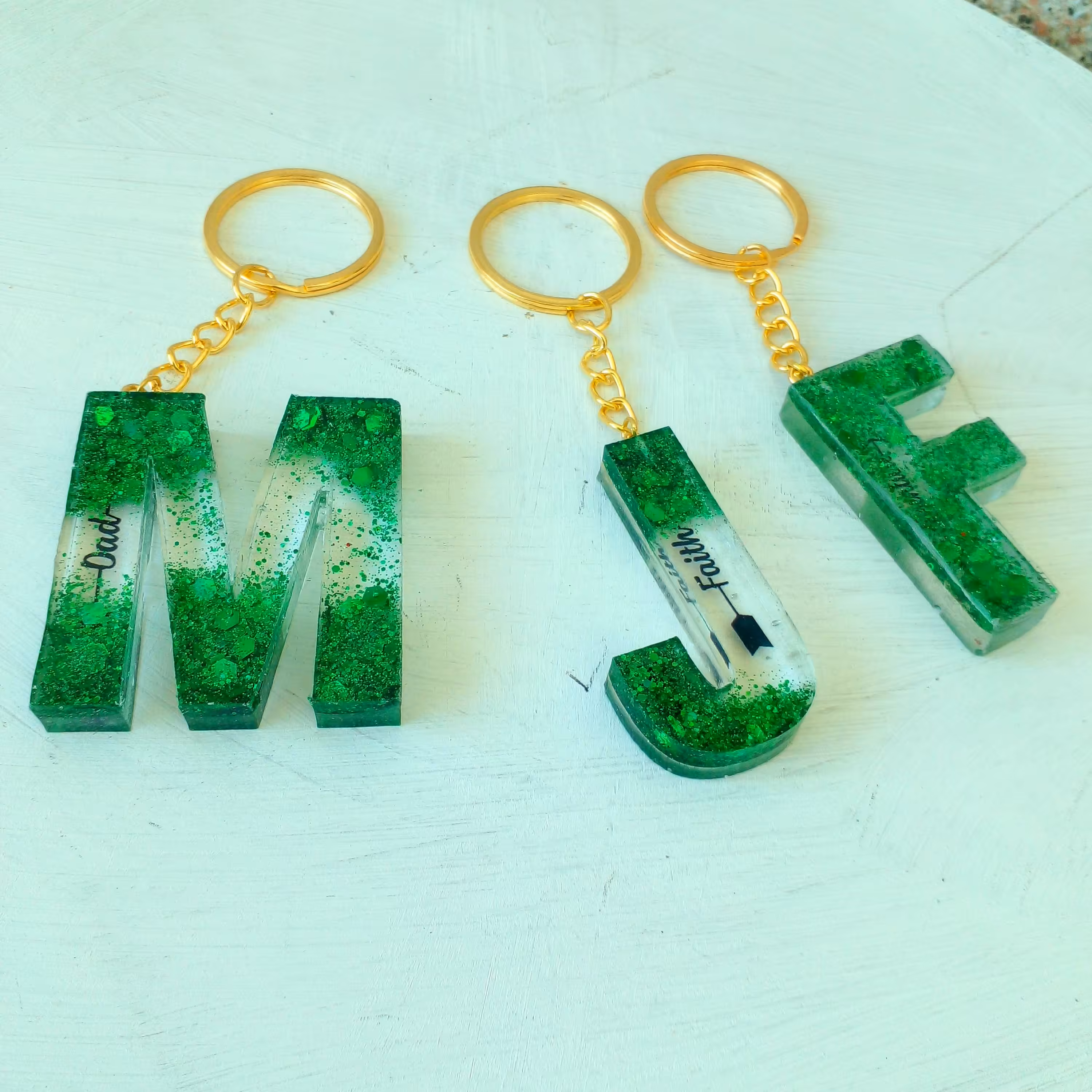 جاکلیدی حروف رزینی 