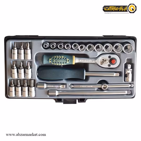 جعبه بکس فورس 27 پارچه 1/4 اینچ مدل 2281