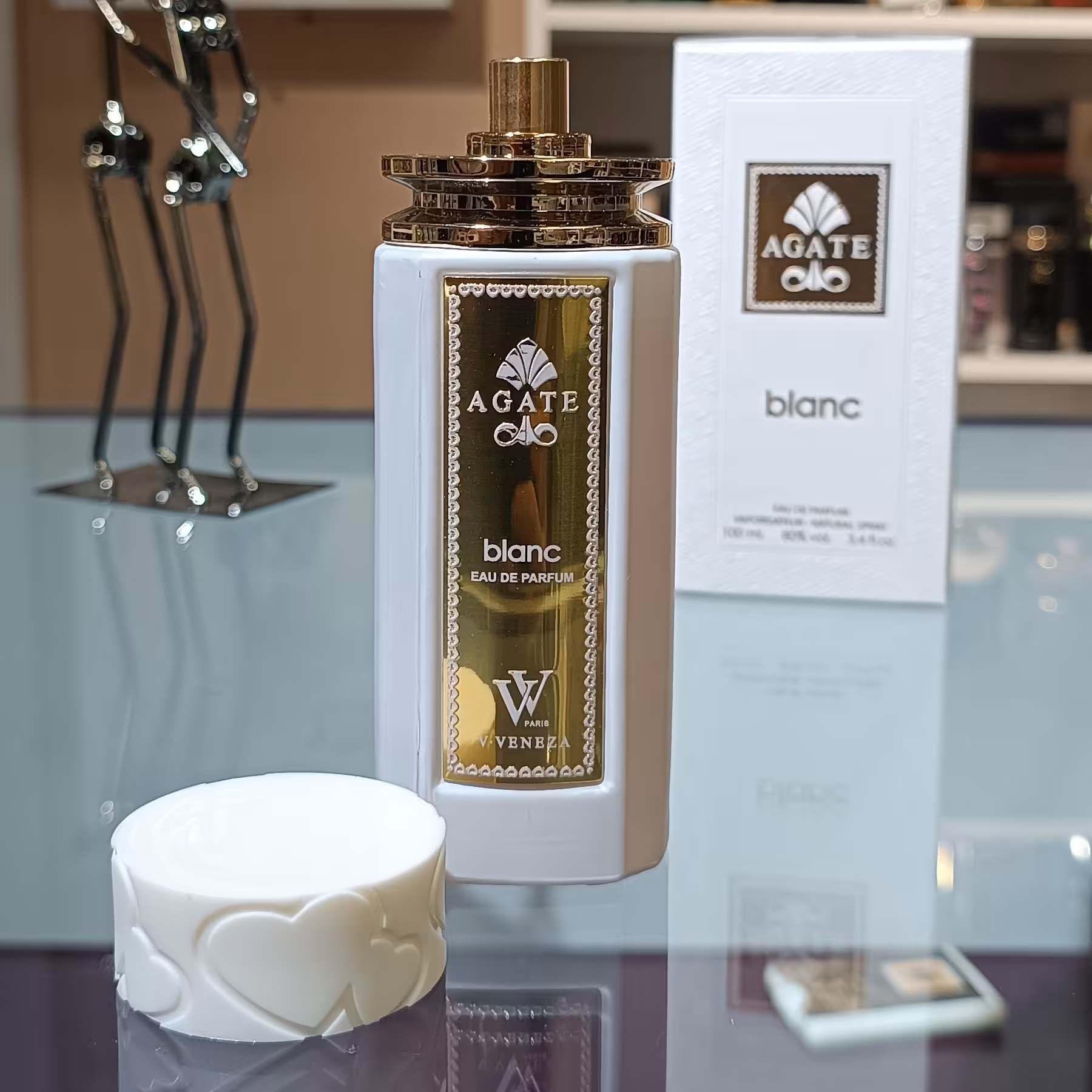 عطر و ادکلن  دمونت پاریس  مدل وی ونزا آگات بلانک 100 میلDUMONT PARIS AGATE BLANC