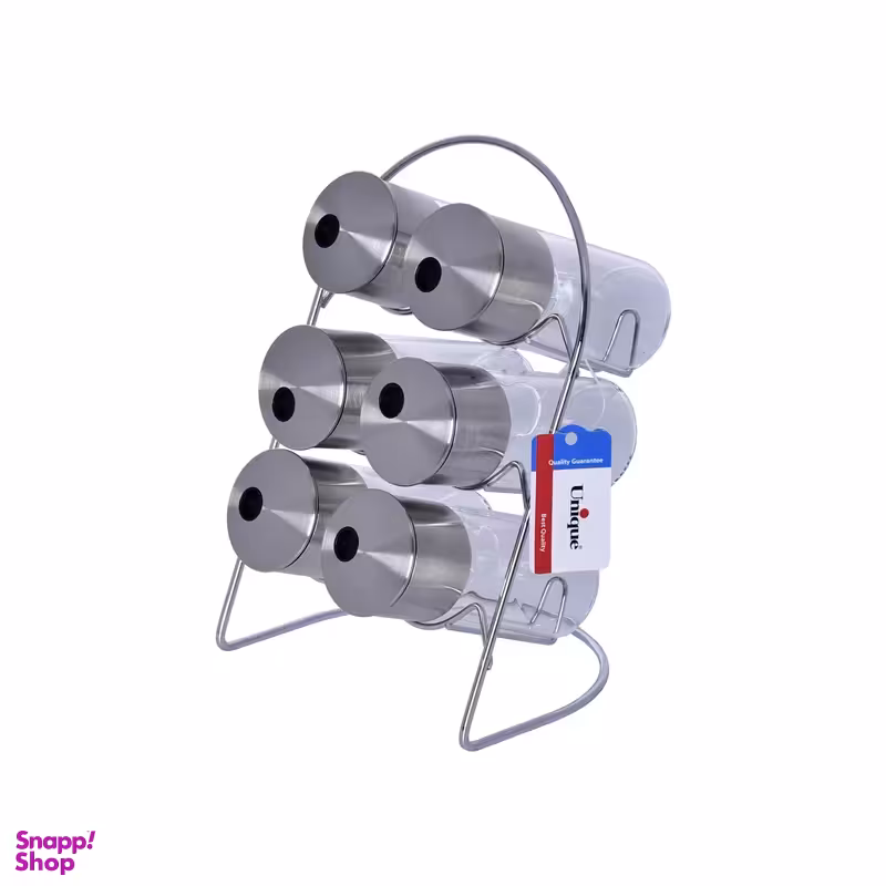 ست جا ادویه 6 پارچه یونیک کد 1628