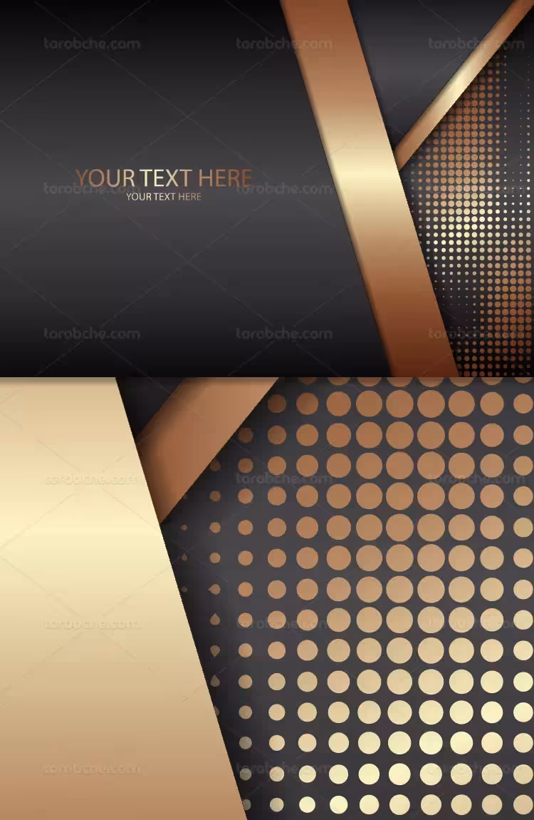 وکتور زمینه مسی رنگ لاکچری | گرافیک با طعم تربچه