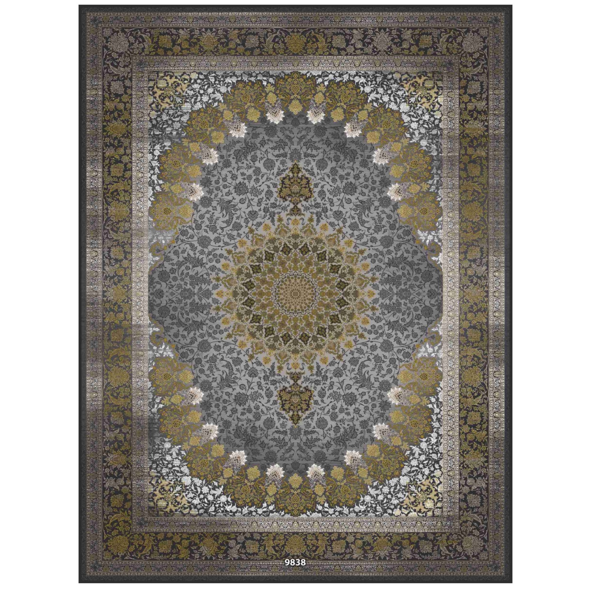 فرش وینتیج 6 متری 1200 شانه کد H9838