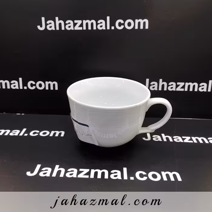 فنجان 180 سی سی هتلی سفید چینی تقدیس (فنجان H1)