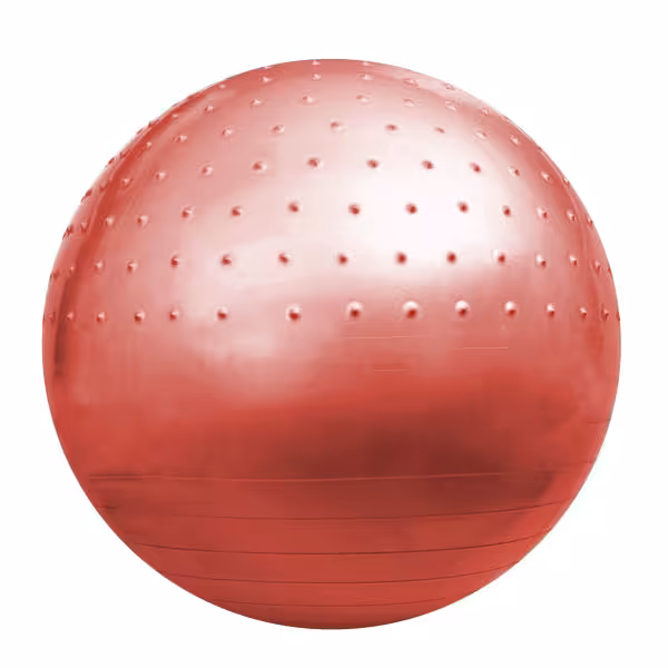 توپ بدنسازی نیم خار GYM BALL رنگ قرمز قطر 85cm