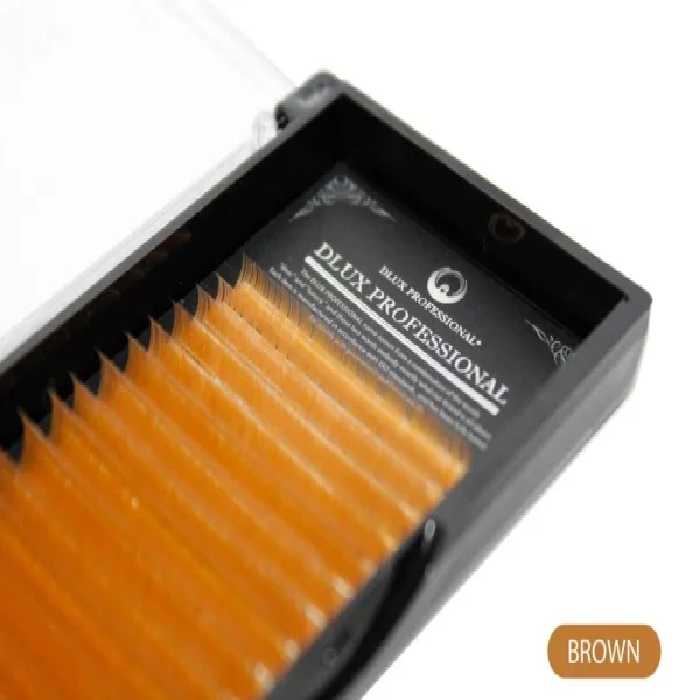 مژه قهوه ای دلوکس – DLUX