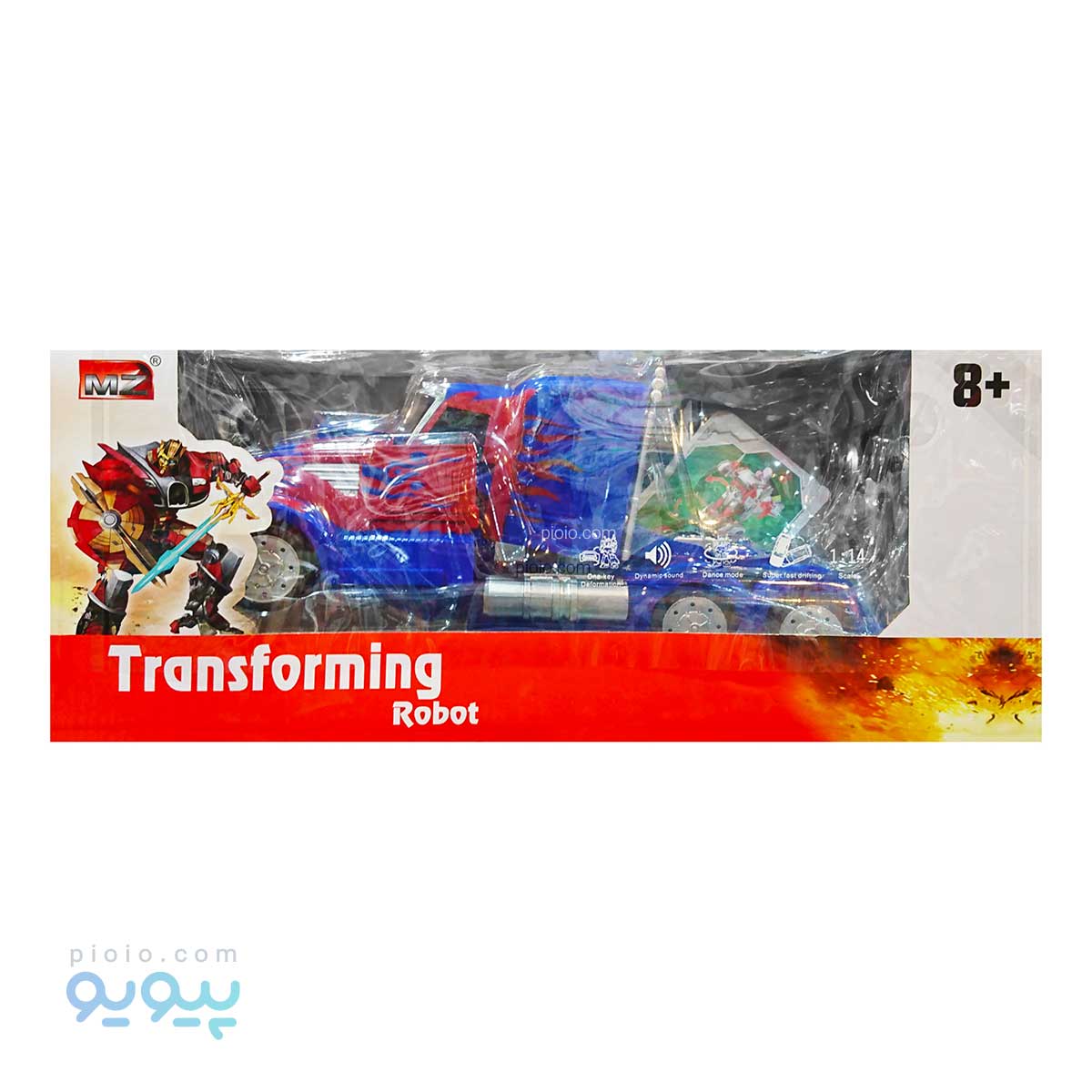 تریلی تبدیل شونده به ربات جنگجو