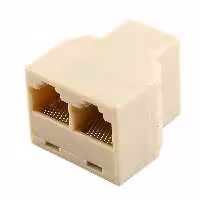 تبدیل 1 به 2 شبکه rj45 (برل 2 پورت شبکه)