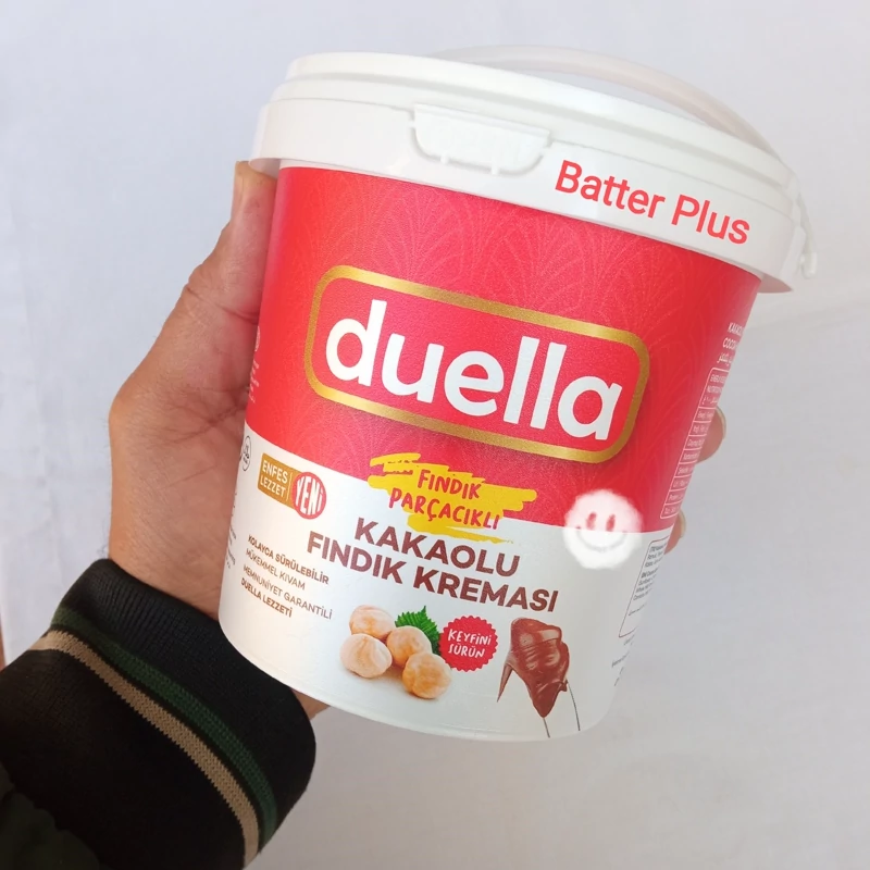 شکلات صبحانه سطلی فندقی دوئلا 800 گرم ترکیه | amazonchi