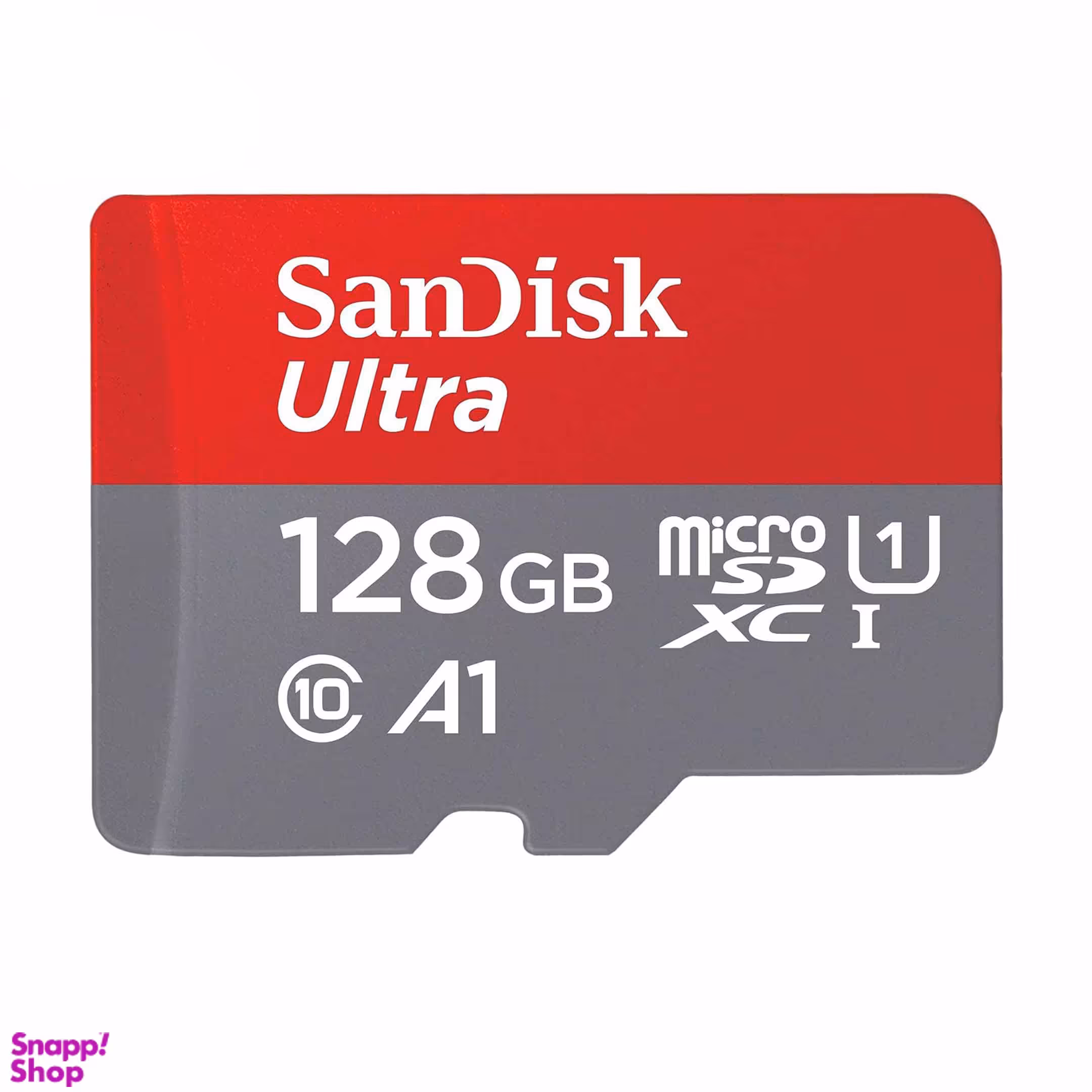 کارت حافظه microSDXC سن دیسک مدل Ultra A1 کلاس 10 استاندارد UHS-I سرعت 140MBps ظرفیت 128 گیگابایت