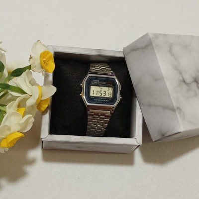 ساعت بند فلزی کاسیو نوستالژی موتور مالزی