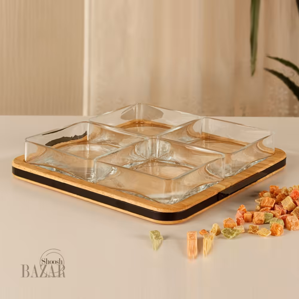 اردوخوری 4 خانه مربع بی وی کی طرح کاریزما کد VK403514