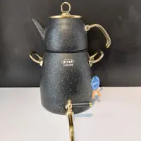 کتری قوری گرانیتی کرم ریور  River ترک 