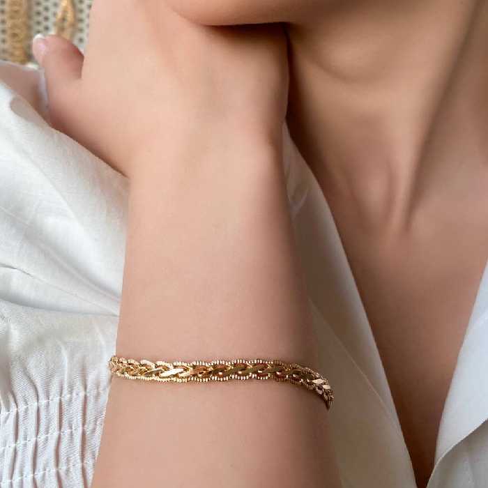 دستبند طرح بافت ژوپینگ