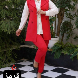 ست سه تیکه زنانه مازراتی و فکورا مدل عسلیلدایی