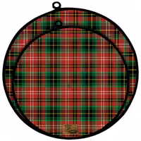 دمکنی ست دو تکه پارچه ای مخمل دو رو چاپ طرح چهار خانه سایز 25 و 30 مدل B1-94 شرکت رنس