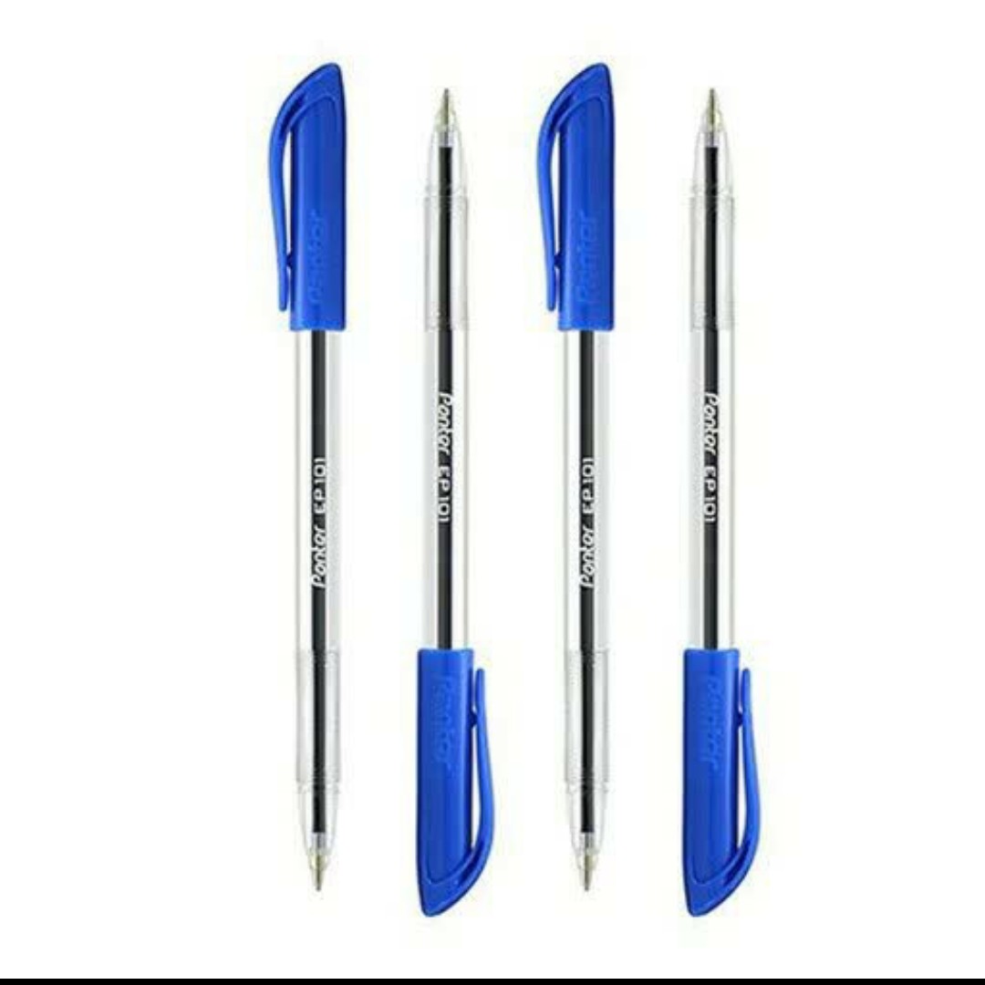 خودکار برند دکتر پنتر بسته چهار عددی ( رنگ آبی )