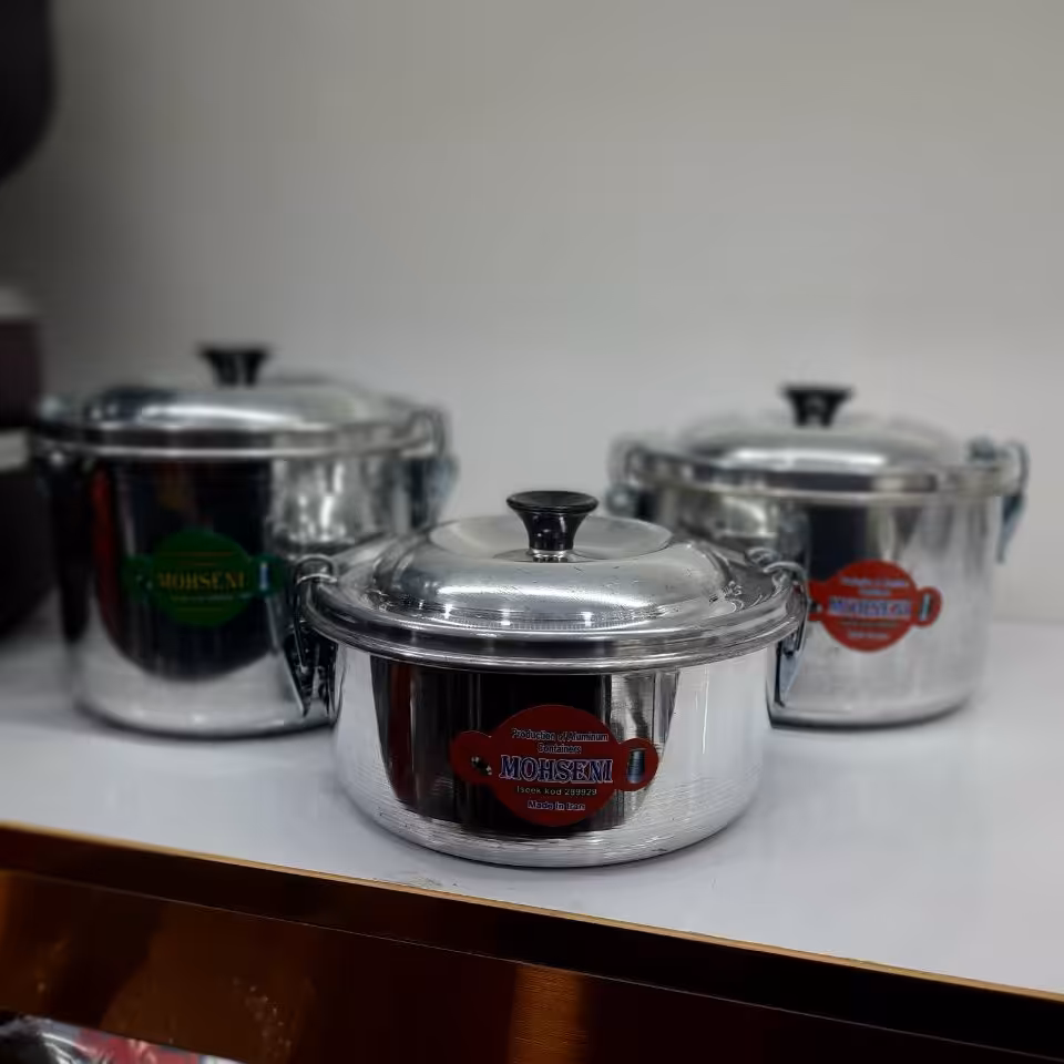 ظرف ناهاربری یک نفره روی پرداخت شده ورق ضخیم