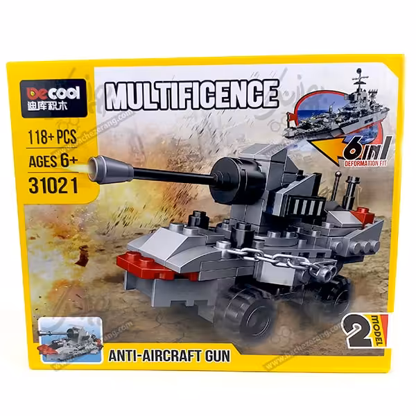 لگوساختنی دکول مدل ماشین جنگی کد 31021