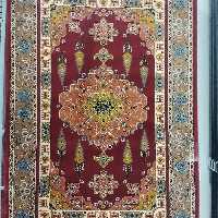 فرش پاتریس  فرش گلیم بختیاری 400شانه طرح کد  9910سایز کناره یک در یک ونیم متری