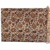 رومیزی6 نفره یا سفره قلمکار 8 نفره اعلا طرح ارغوان