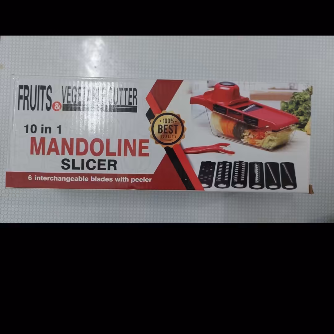 رنده 10 کاره مخزن دار   ماندولین سالاد ساز
