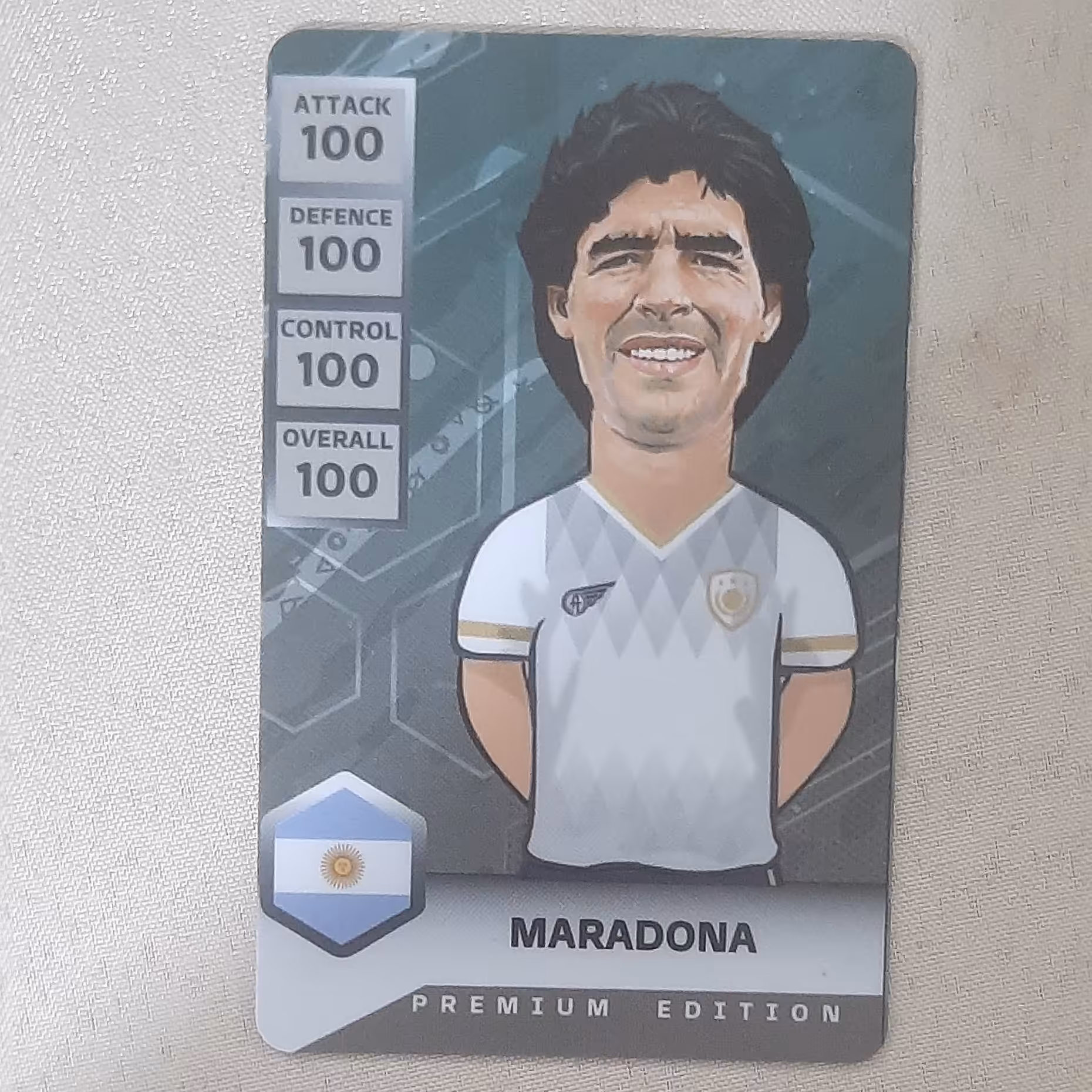 کارت فوتبالی کیمدی MARADONA 100