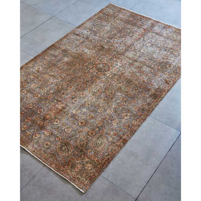 فرش دستبافت چهارمتری امیرخیز مدل وینتیج کد 60726