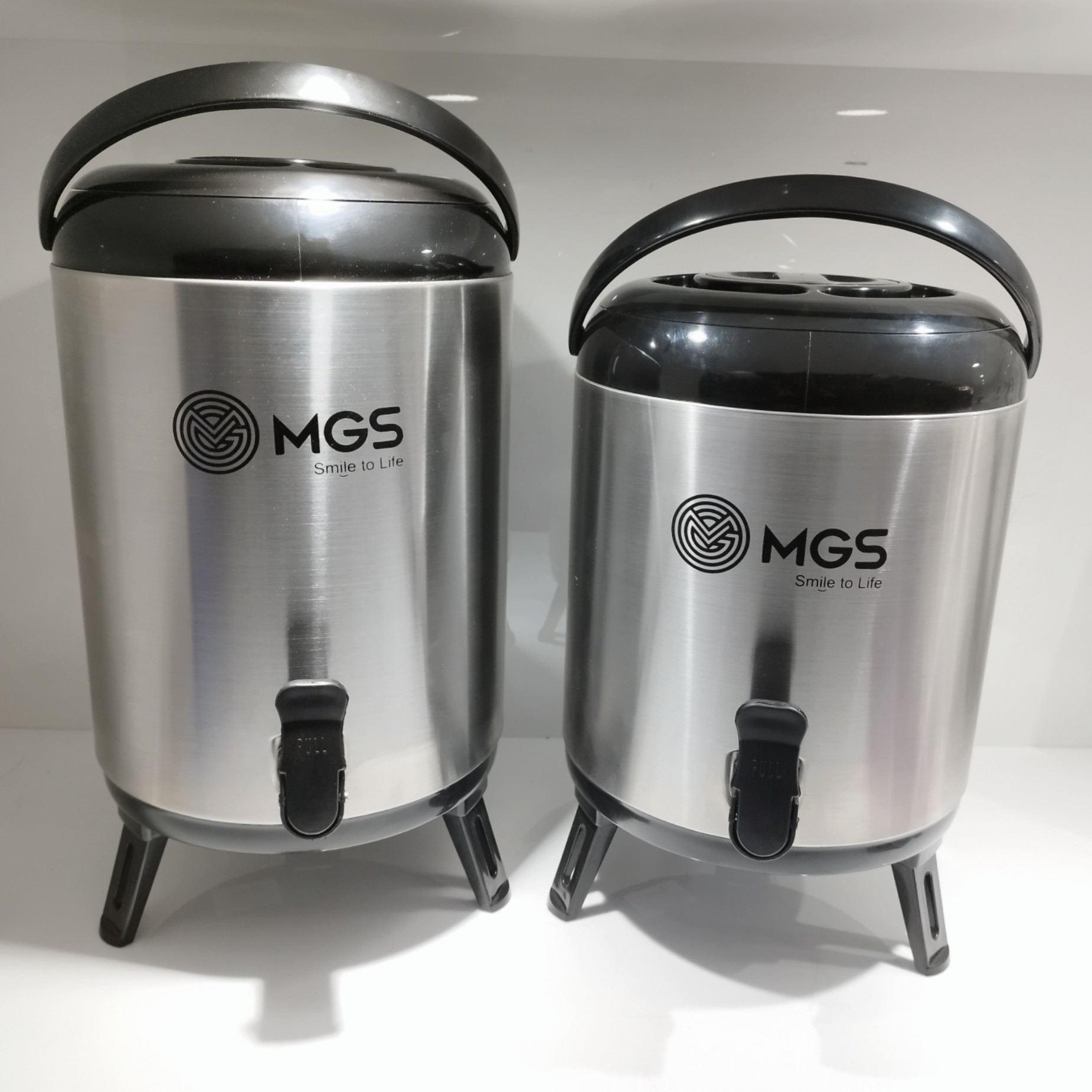 کلمن استیل ام جی اس (MGS) سایز بزرگ - کلمن ده لیتری تمام استیل - ارسال رایگان
