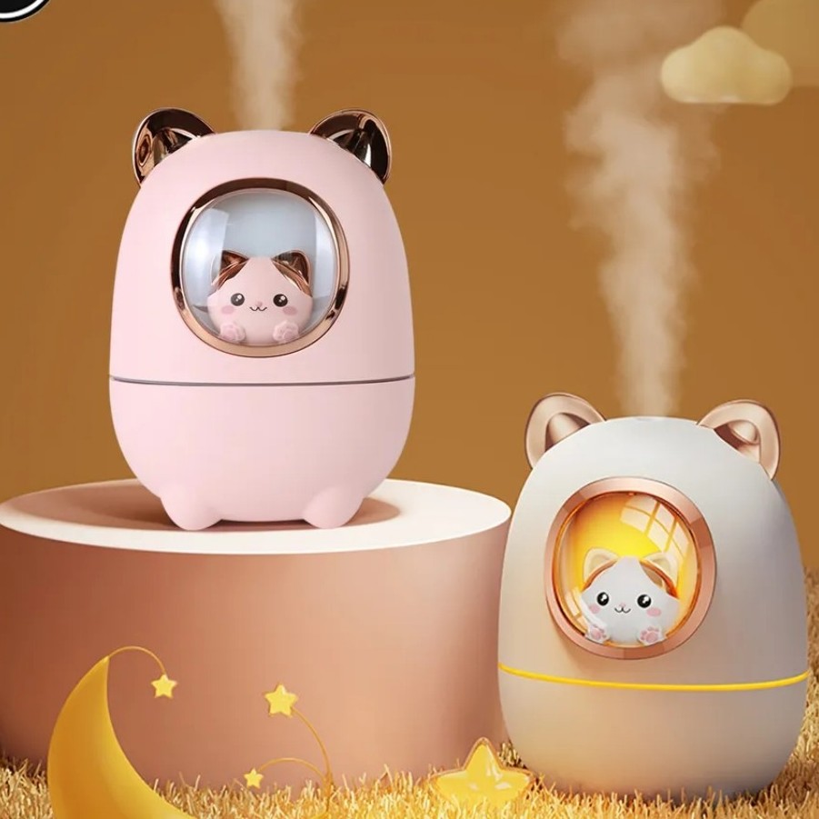 بخور سرد مدل گربه چراغ خواب دار