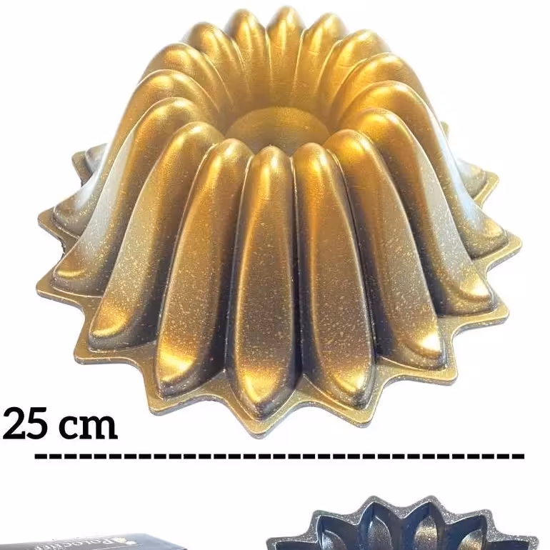قالب کیک کاراملی جنس چدنی بسیار با کیفیت