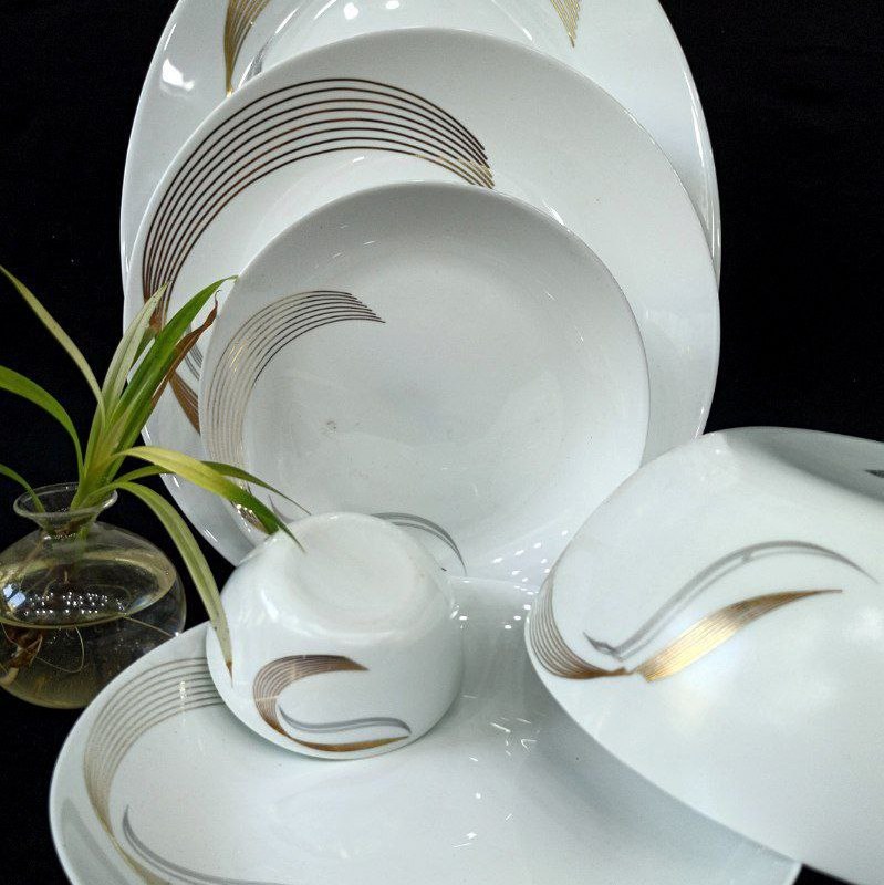 سرویس آرکوپال 26 پارچه گرد مقصود شمل طلا