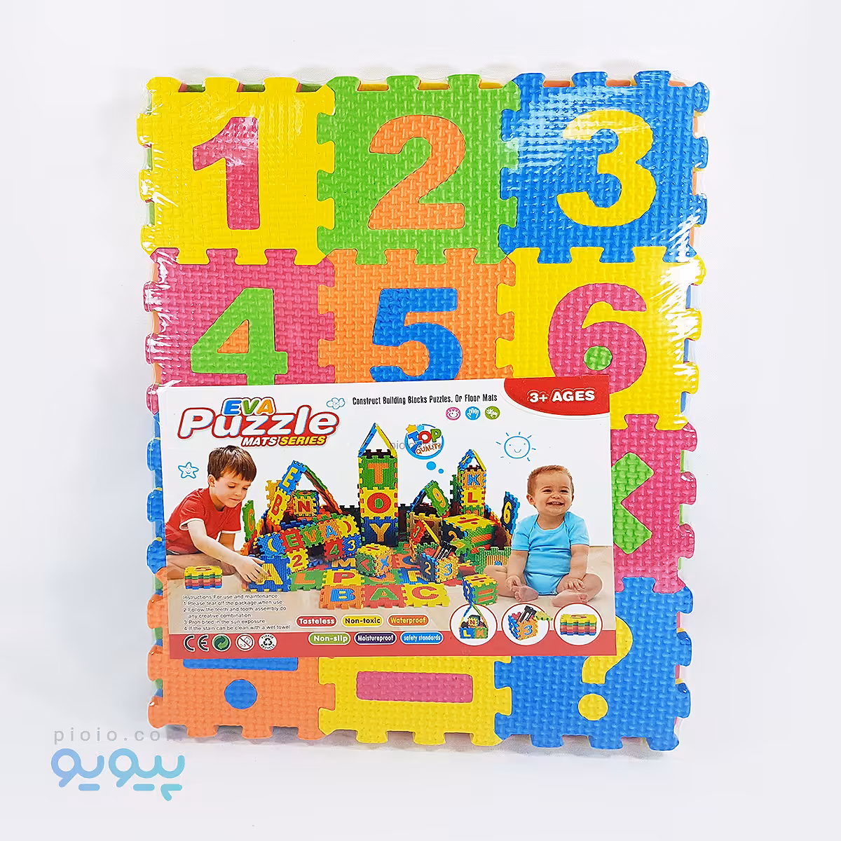 پازل ساختنی مدل عددی eva puzzle