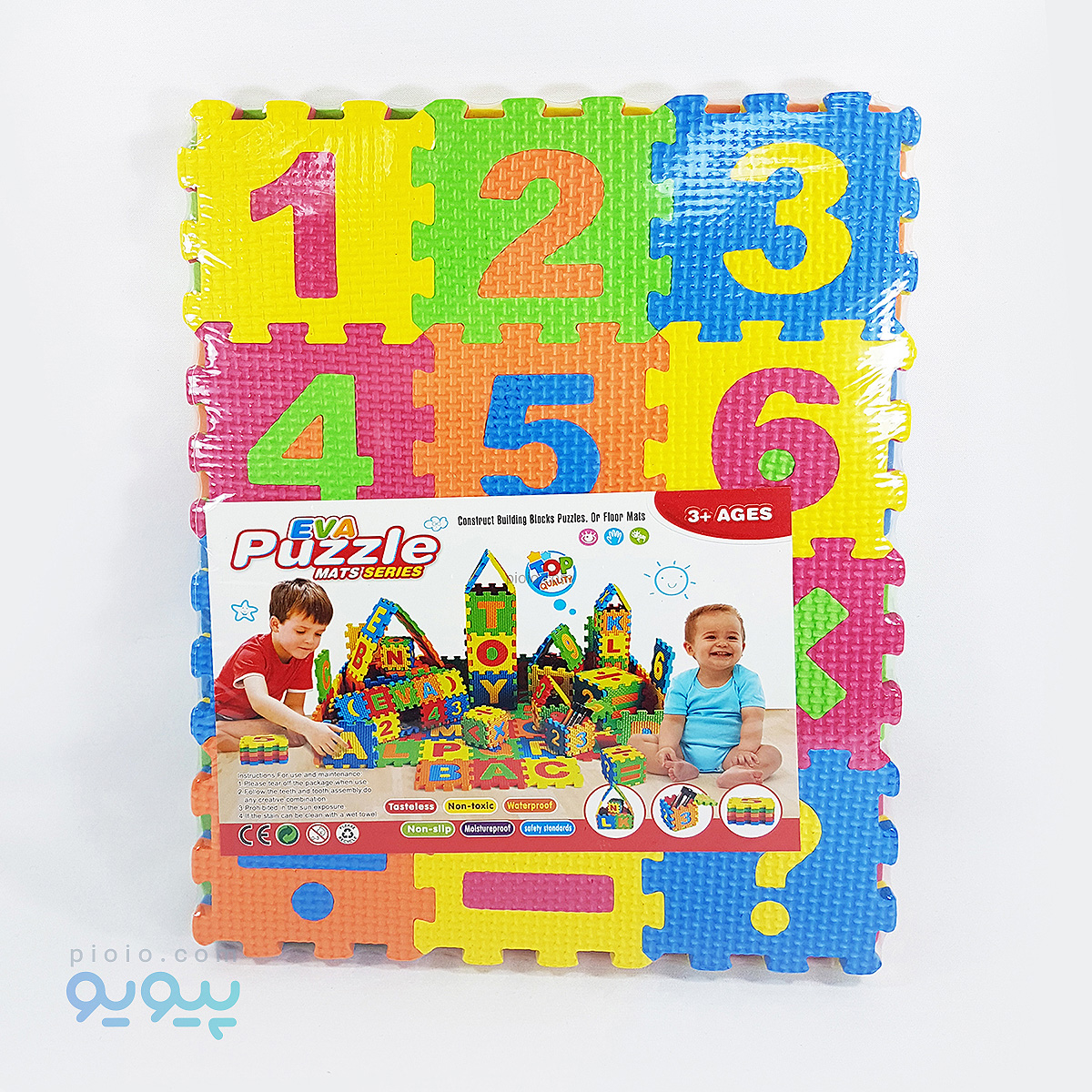 پازل ساختنی مدل عددی eva puzzle