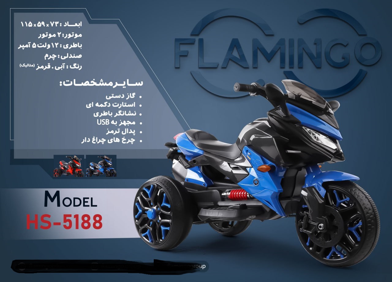 موتور شارژی فلامینگو flamingo مدل HS-5188 PANIT