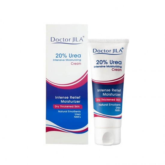 کرم مرطوب کننده دکتر ژیلا مدل اوره 20 درصد حجم 75 میلی لیتر